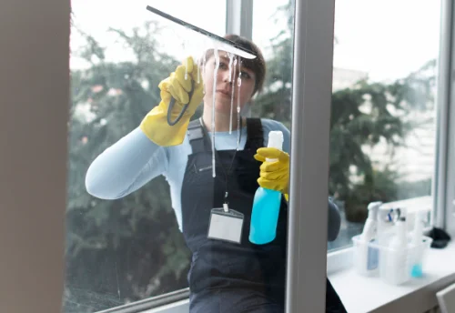 Nettoyage de vitres intérieures et extérieures à Pennautier
